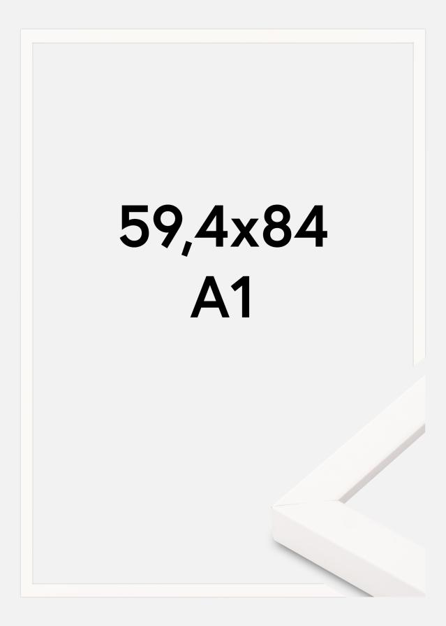 Rám Biely iroký 59,4 x 84,1 cm (A1)