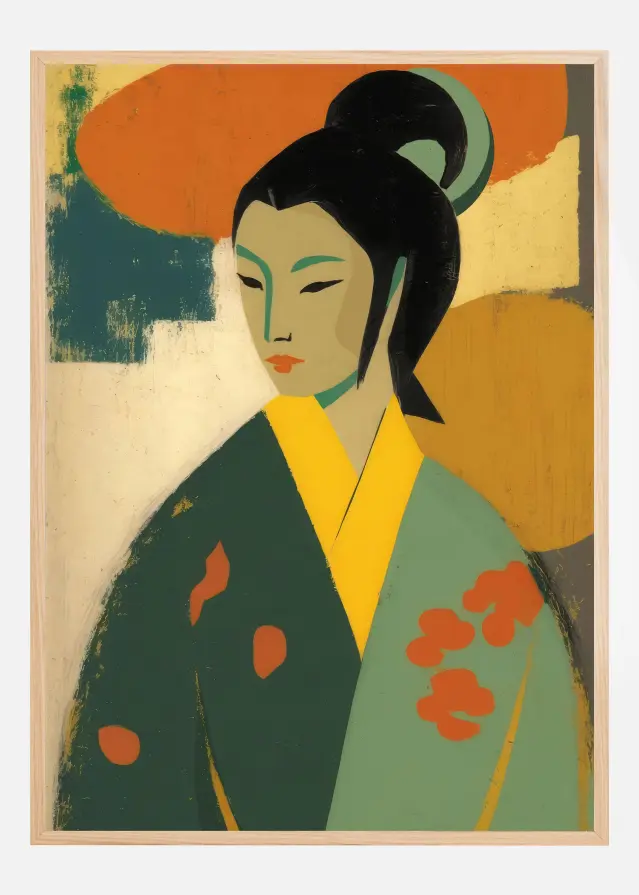 Geisha Plagát