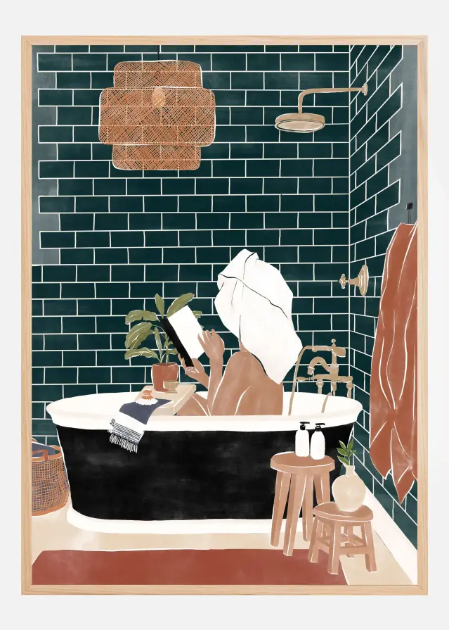 Bathroom Babe Plagát