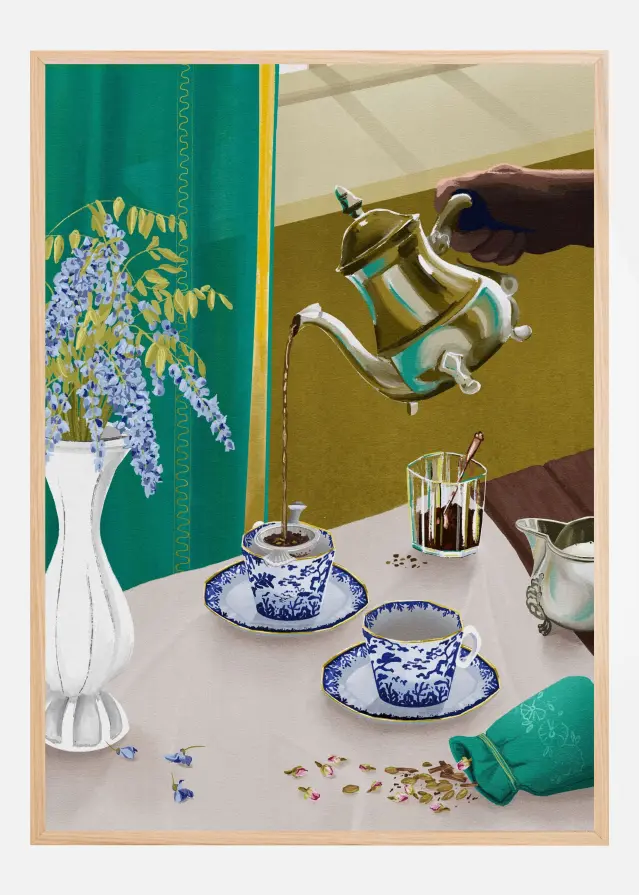 I Despise English Tea Plagát