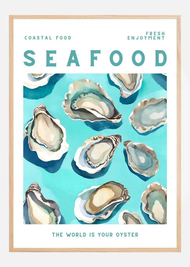 Seafood Plagát