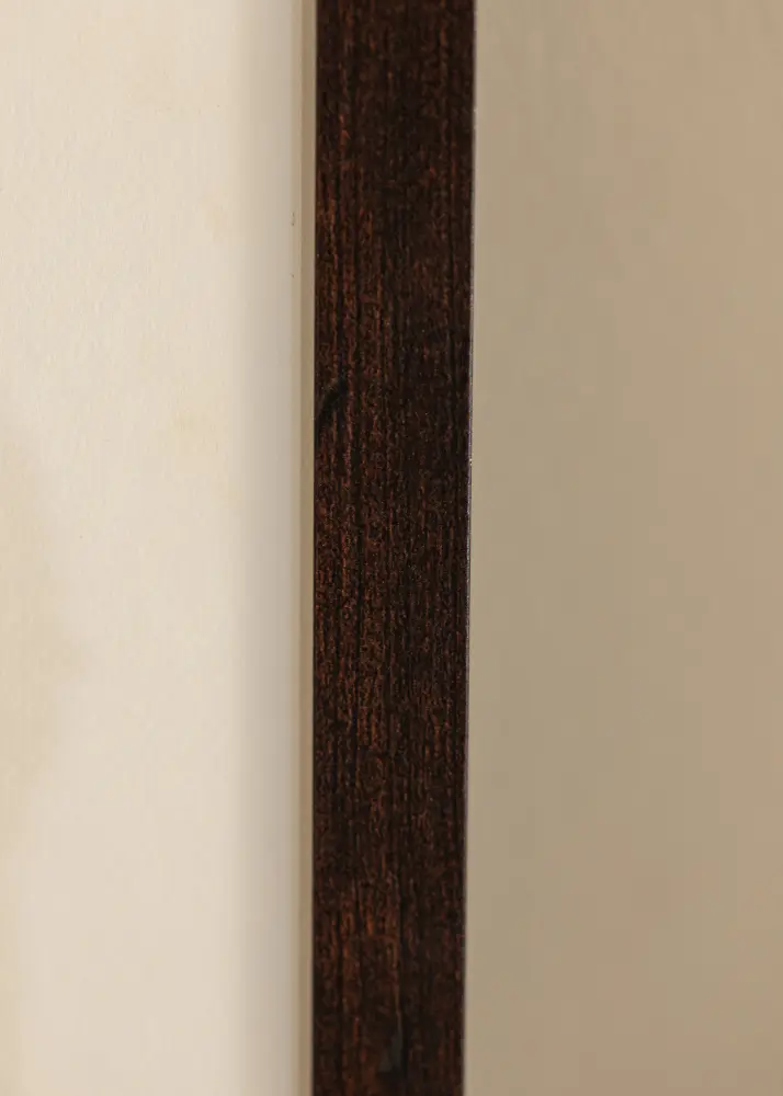 Rám BGA Classic Orech 50x75 cm - Pasparty Biela 40x65 cm