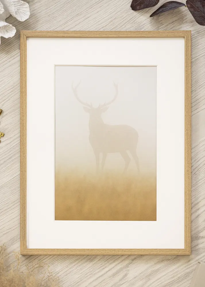 Rám Dubový Úzky 42 x 59,4 cm (A2)
