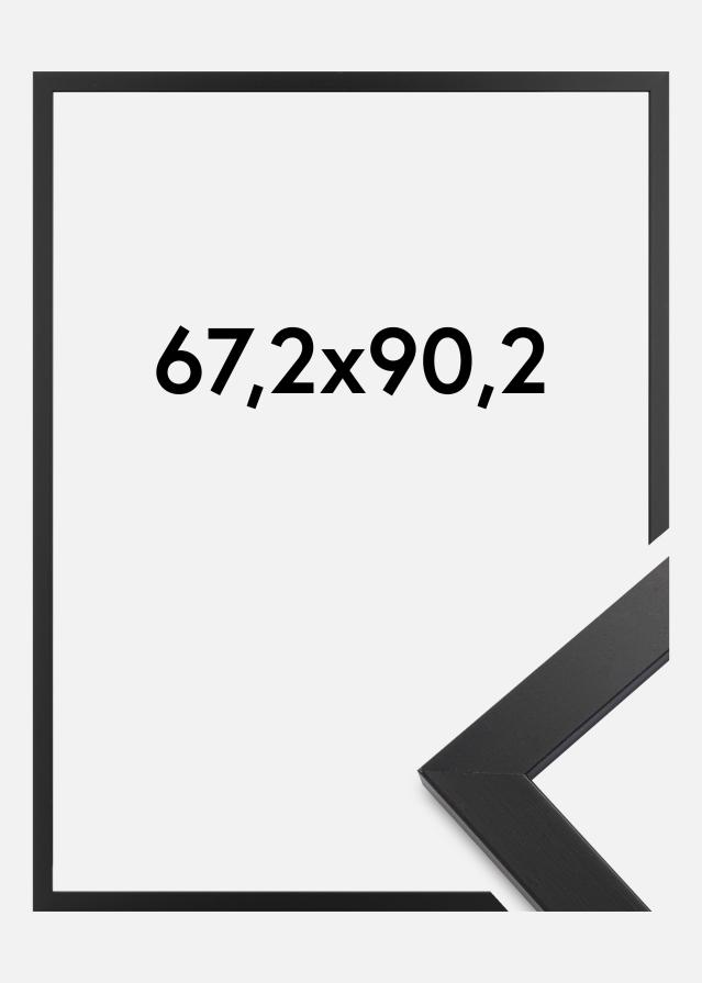 Rám Black Wood Akrylové sklo (Plexisklo) 67,2x90,2 cm