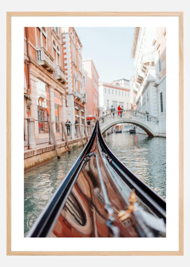 Gondola in Venice Plagát