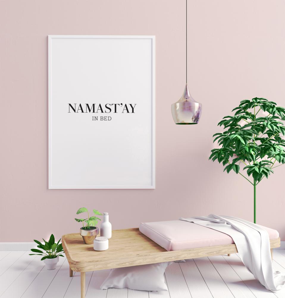 namast'ay in bed Plagát