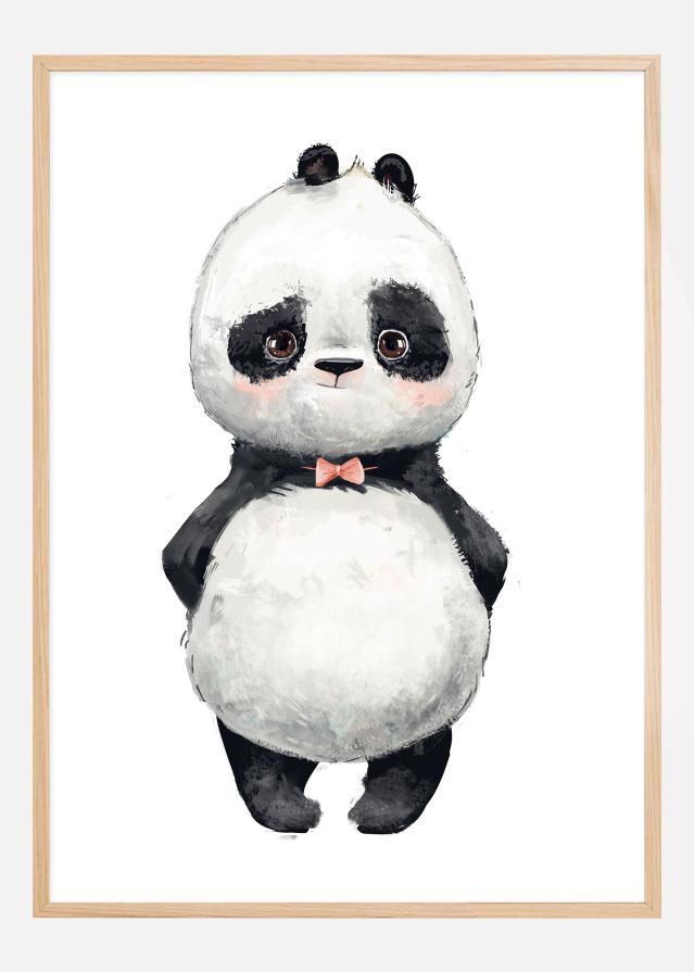 Cute Panda Plagát