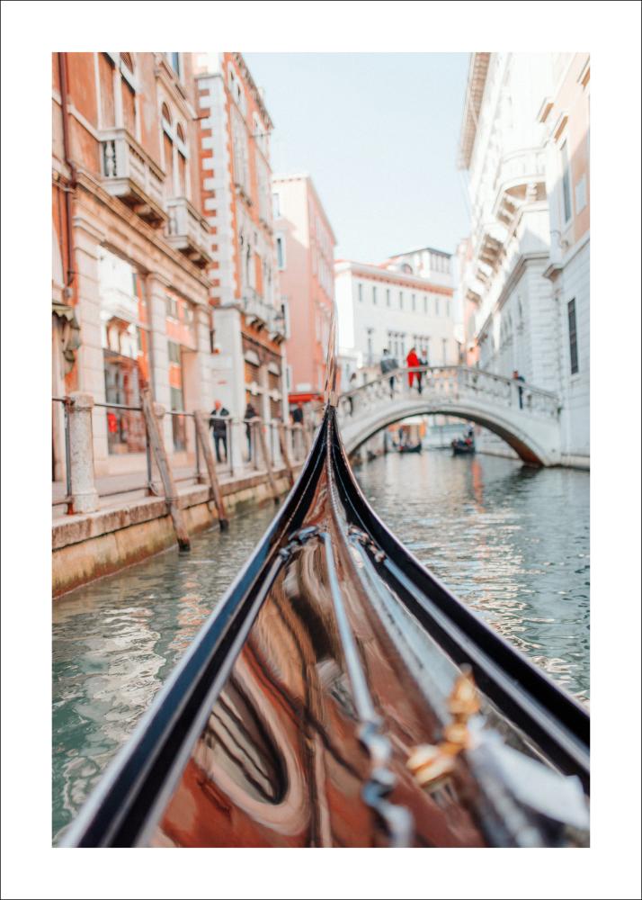 Gondola in Venice Plagát