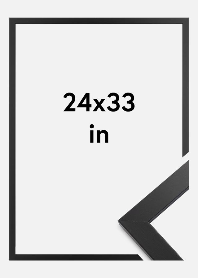 Rám Black Wood Akrylové sklo (Plexisklo) 24x33 inches (60,96x83,82 cm)