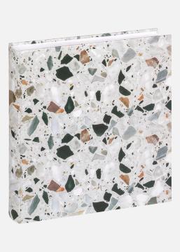 Terrazzo stone Album Cierna - 28x29 cm (60 Biele Strany / 30 listov)