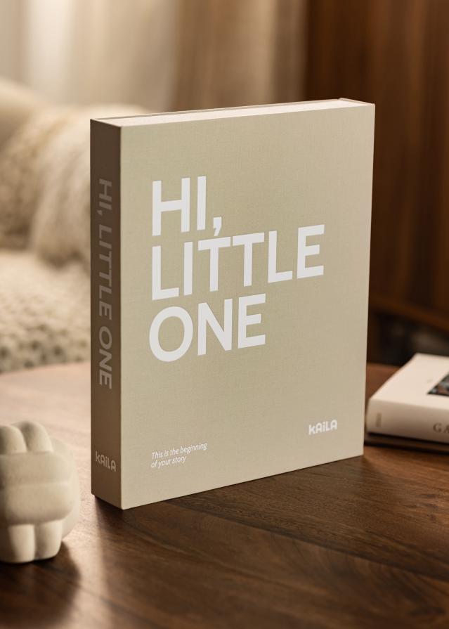 KAILA HI LITTLE ONE Grey - Coffee Table Photo Album (60 Cierna Sidor)