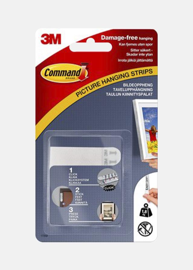 3M Command Small Držiak na rámy Biela - 1,8 kg