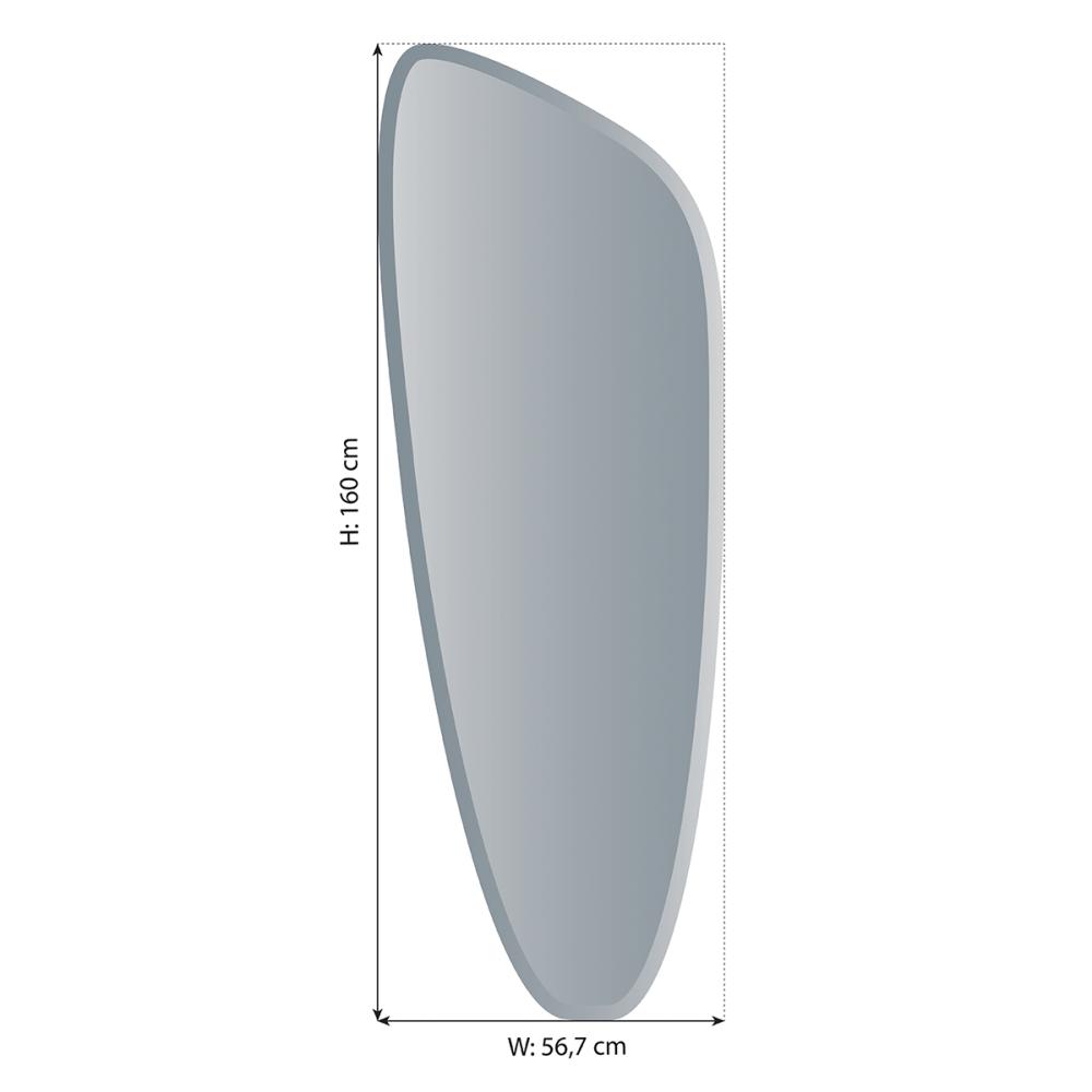 Zrkadlo Prestige Clear 160x57 cm