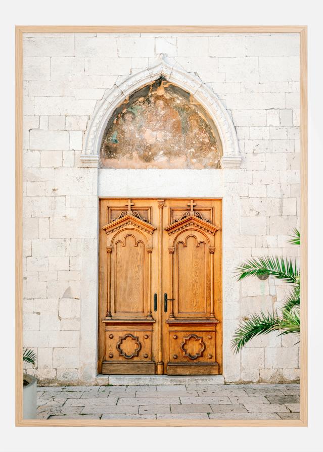 Croatian Door Plagát