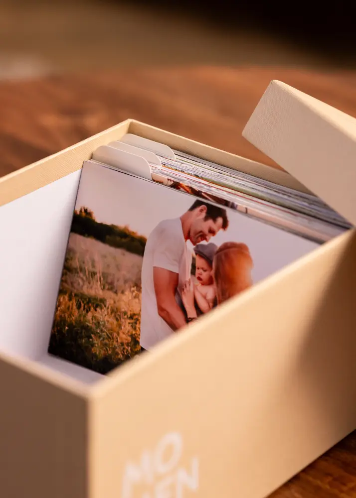 KAILA MOMENTS Fotobox (700 fotiek vo formáte 10x15 cm) - Krémová