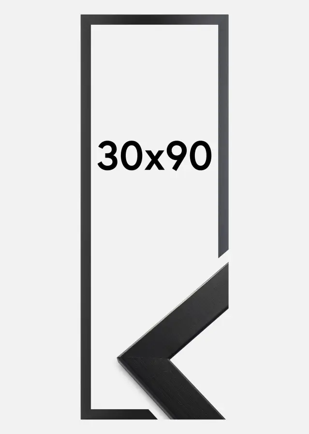 Rám Trendline Akrylové sklo (Plexisklo) Cierna 30x90 cm