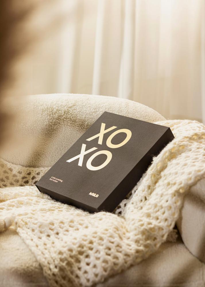 KAILA XOXO Black - Coffee Table Photo Album (60 Cierna Strany / 30 listov)