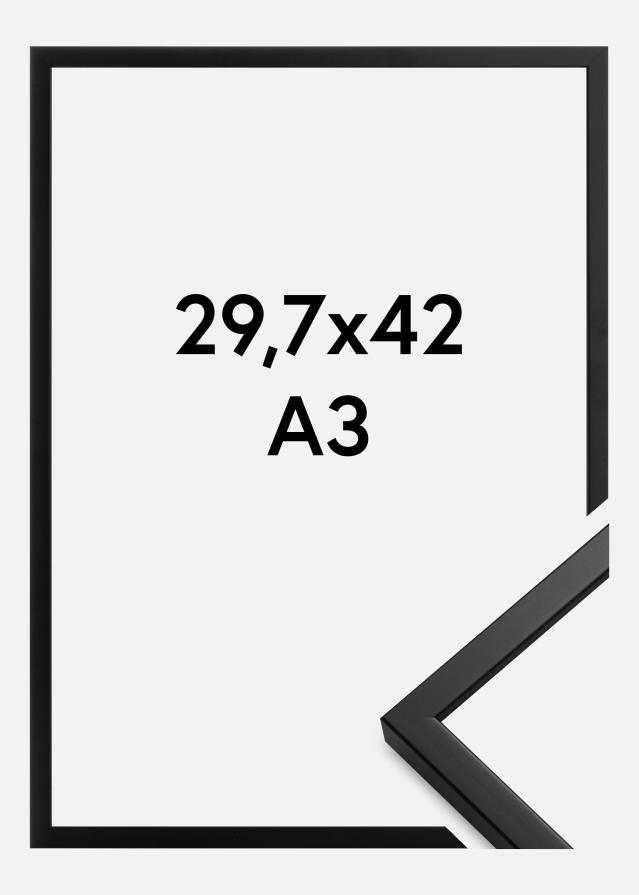 Rám Oslo Akrylové sklo (Plexisklo) Cierna 29,7x42 cm (A3)