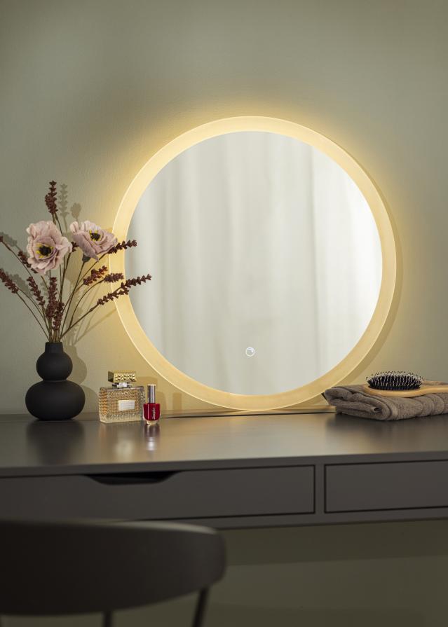 KAILA Zrkadlo Circular LED 60 cm Ø