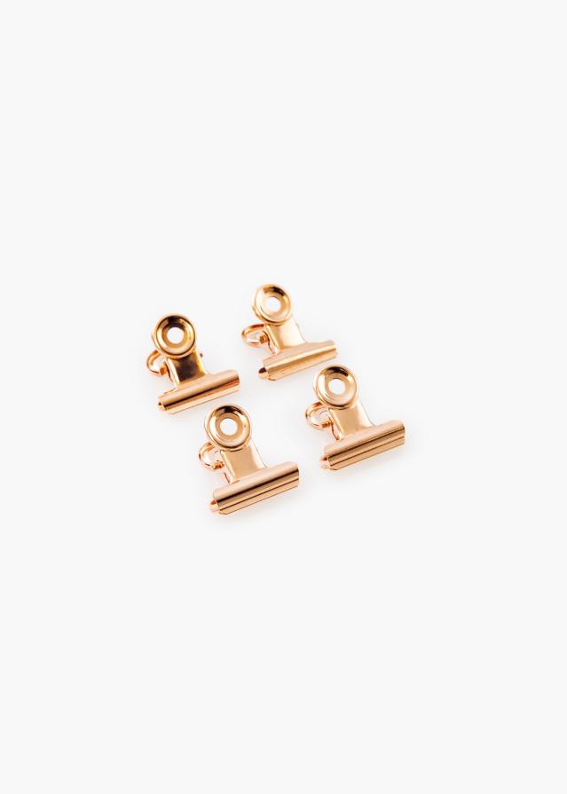 KAILA Plagát Clip Rose Gold 20 mm - 4 ks