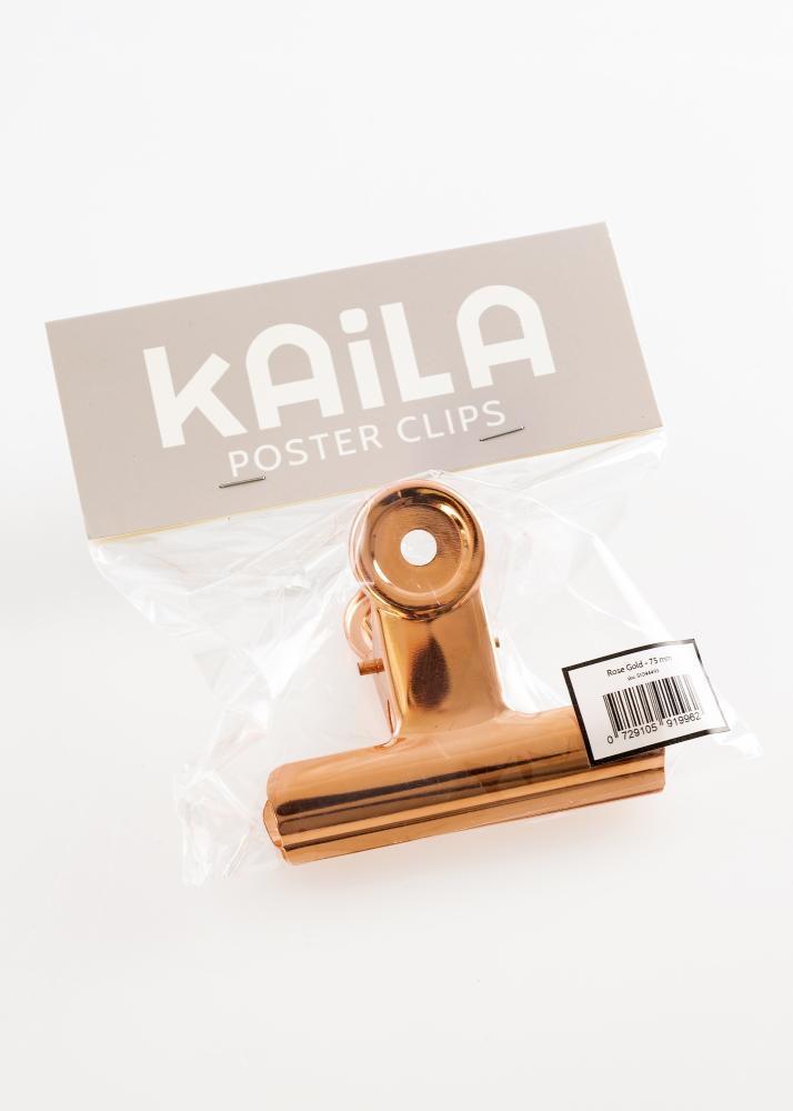 KAILA Plagát Clip Rose Gold - 75 mm