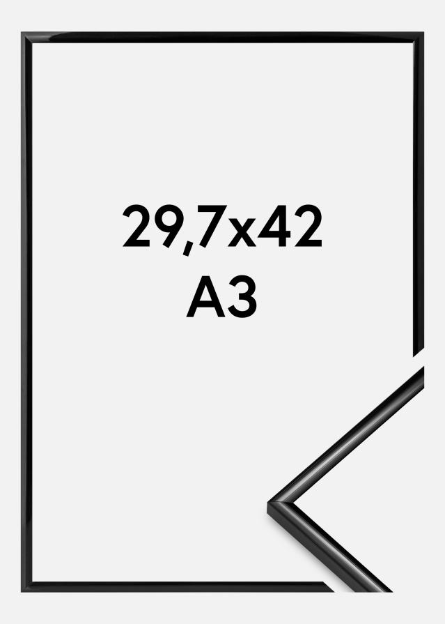 Rám Scandi Akrylové sklo (Plexisklo) Cierna 29,7x42 cm (A3)