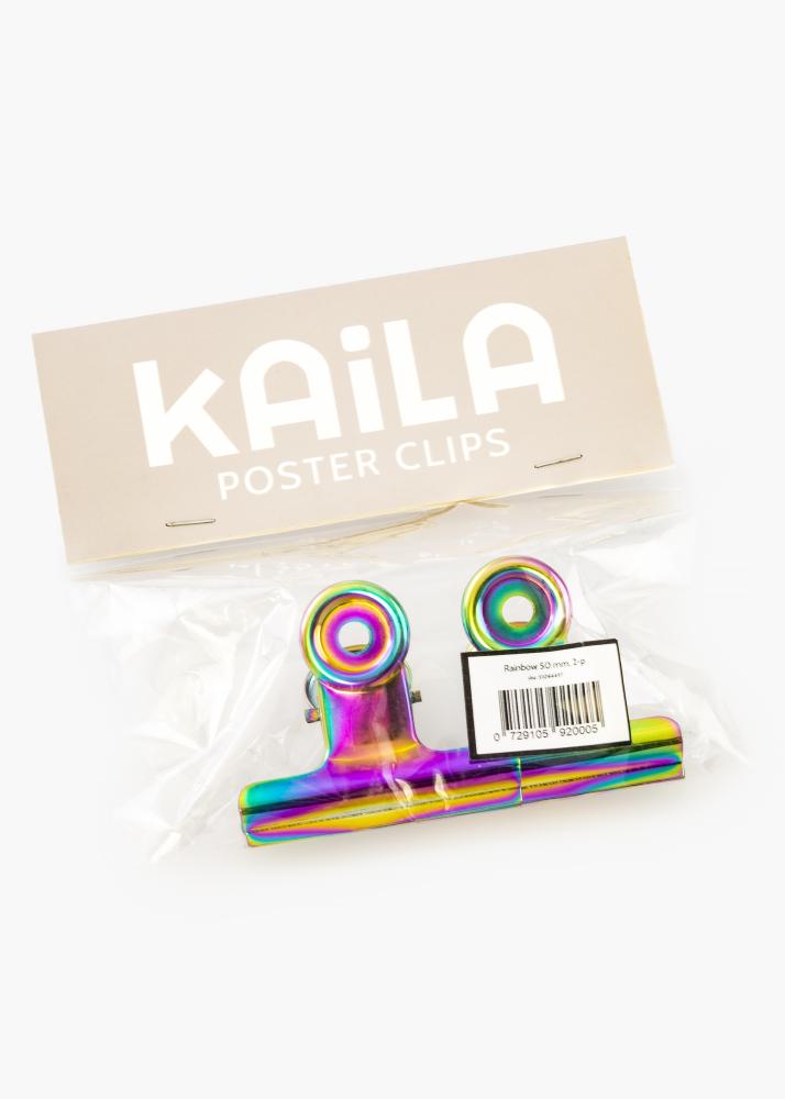 KAILA Plagát Clip Rainbow 50 mm - 2 ks