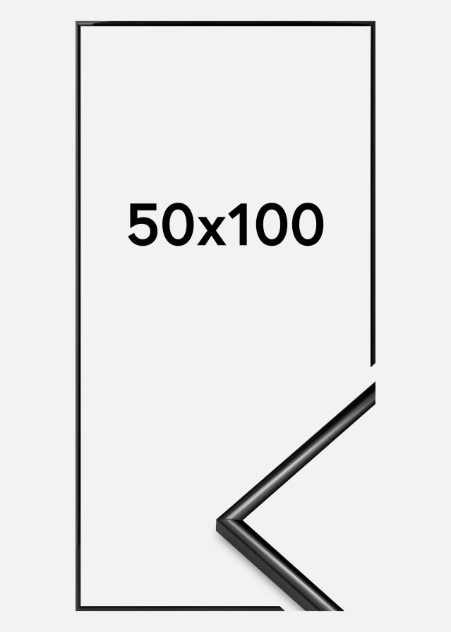 Rám Scandi Akrylové sklo (Plexisklo) Cierna 50x100 cm