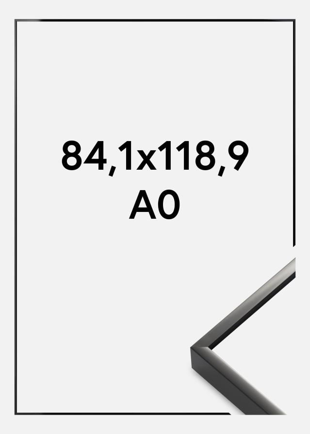 Rám Nielsen Prémium Alpha Cierny lesklý 84,1x118,9 cm (A0)