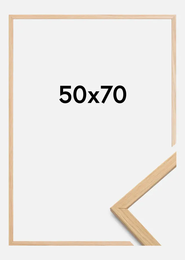 Rám Edsbyn Dub Prémium Antireflexný 50x70 cm