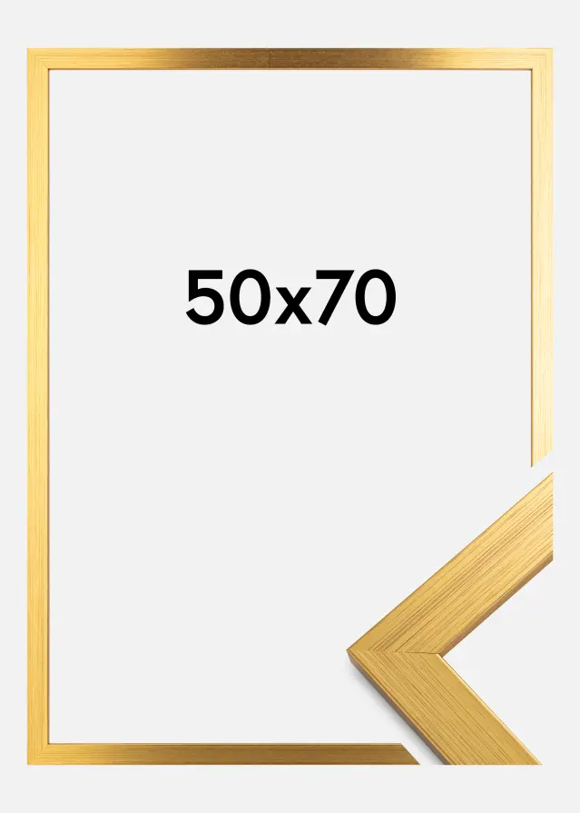 Rám Gold Wood Antireflexný 50x70 cm