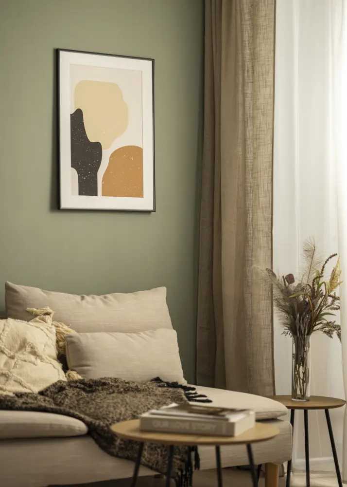 Rám Scandi Akrylové sklo (Plexisklo) Cierny matný 40x80 cm