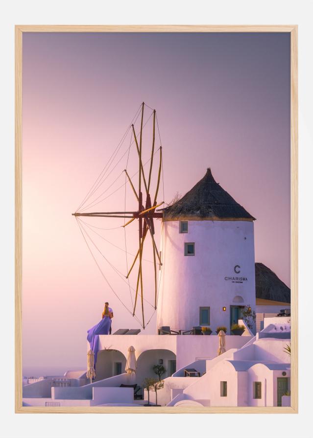 Santorini Weddings Plagát