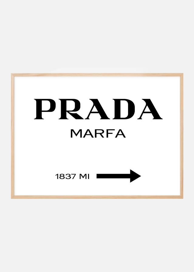 Prada Black Plagát