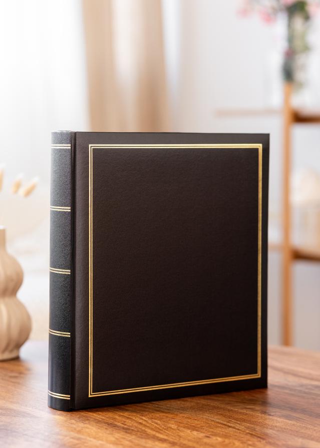 Classico Album Svart - 32x34 cm (100 Vita sidor / 50 blad)