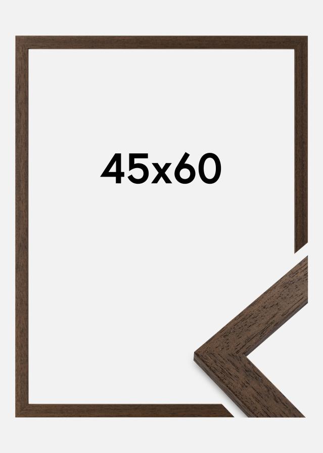 Rám Brown Wood Akrylové sklo (Plexisklo) 45x60 cm