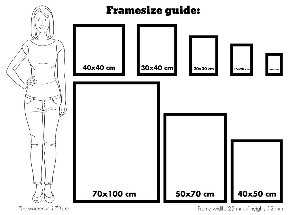 Rám Trendline Biela 32,9x48,3 cm (A3+)