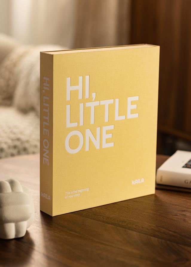 KAILA HI LITTLE ONE Yellow - Coffee Table Photo Album (60 Cierna Sidor)