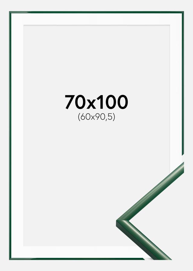 Rám New Lifestyle Moss Green 70x100 cm - Pasparta Biela 61x91,5 cm