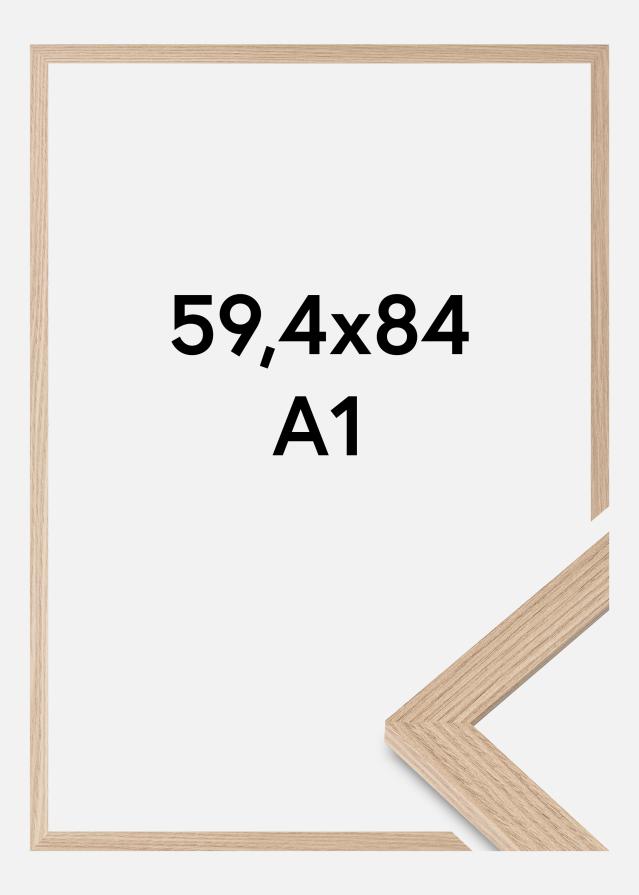 Rám BGA Classic Akrylové sklo (Plexisklo) Dub 59,4x84 cm (A1)