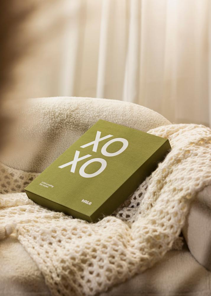 KAILA XOXO Olive - Coffee Table Photo Album (60 Cierna Strany / 30 listov)