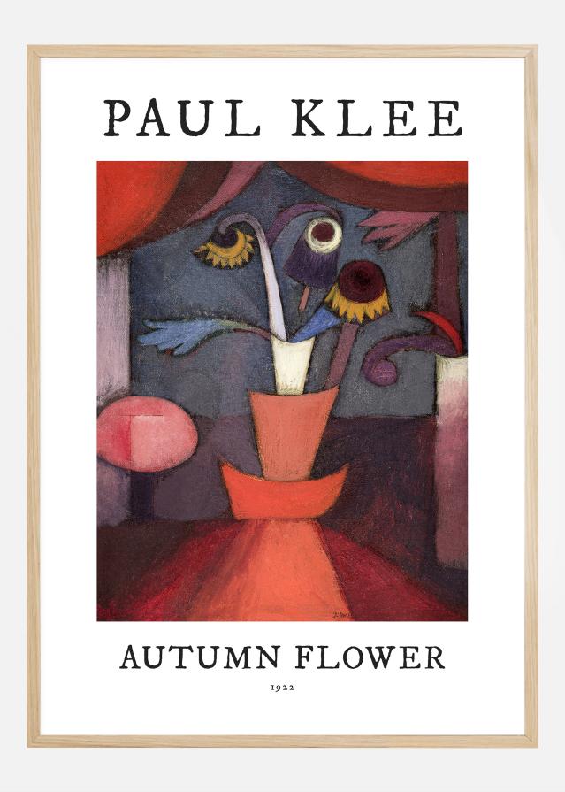 Paul Klee - Autumn Flower 1922 Plagát