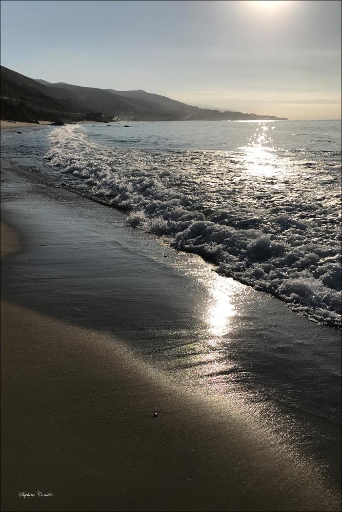 Malibu Beach View Plagát