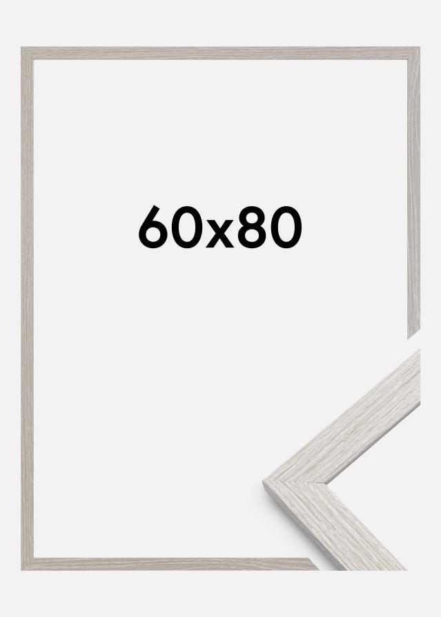 Rám Štýlová Akrylové sklo (Plexisklo) Light Grey Oak 60x80 cm