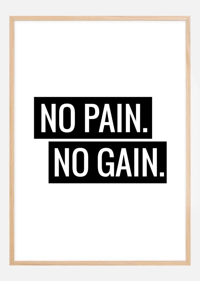 No Pain No Gain Plagát