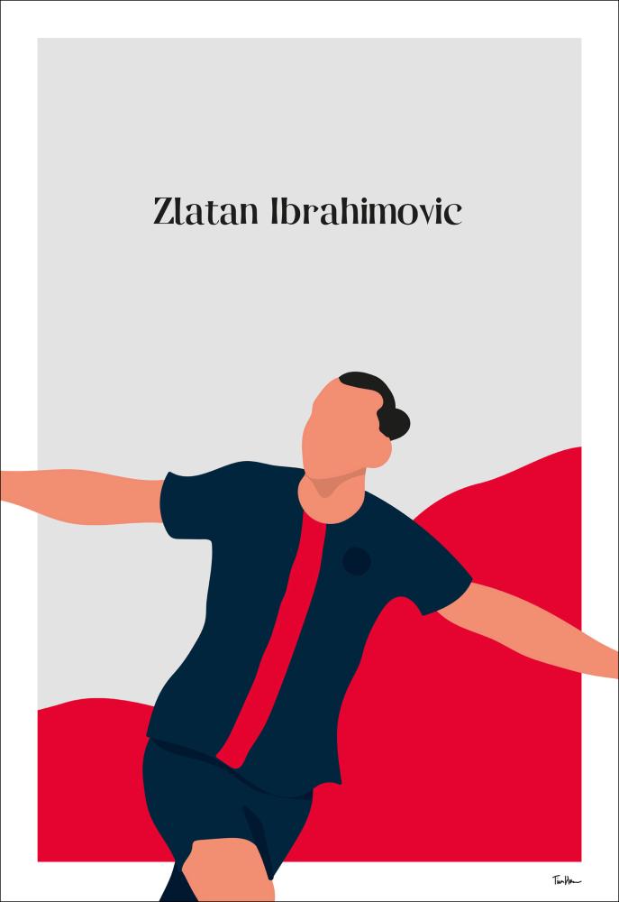 Zlatan Ibrahimovic Plagát