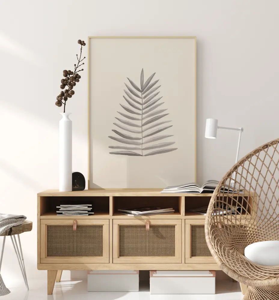Palm Leaf Ink Plagát
