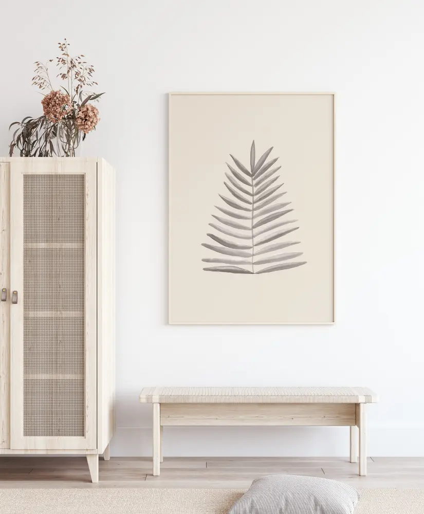 Palm Leaf Ink Plagát