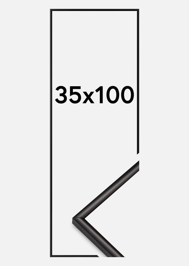 Rám Scandi Akrylové sklo (Plexisklo) Cierny matný 35x100 cm