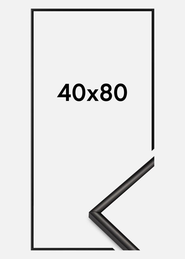 Rám Scandi Akrylové sklo (Plexisklo) Cierny matný 40x80 cm